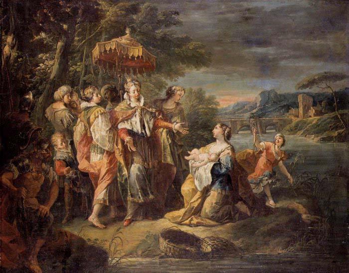 TRAVERSI, Gaspare Finding of Moses